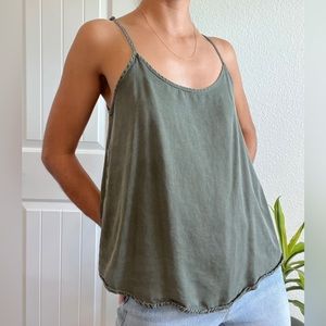 Cotton On - Sage Spaghetti Strap Blouse